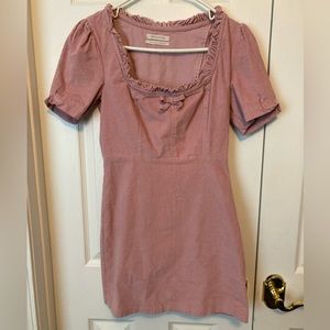 3/$15 UO Pink Corduroy Dress